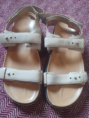 Madewell Beige/Tan Leather Sandals